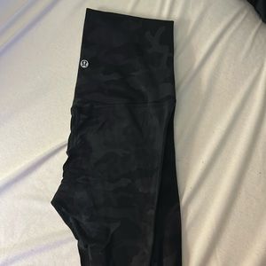 Lululemon Align super high rise pant CAMO
